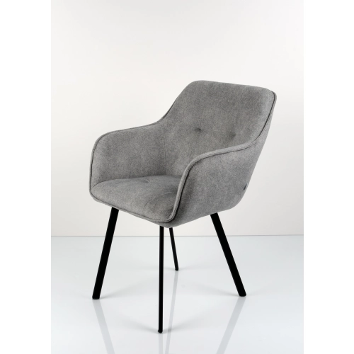 Krzesło DELUXE KR-166 Tkanina STRONG 14 Noga Metalowa